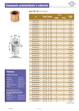 Charger l&#39;image dans la galerie, Brochure Coussinets autolubrifiants à collerette BP25 - C03 à C20 METAFRAM
