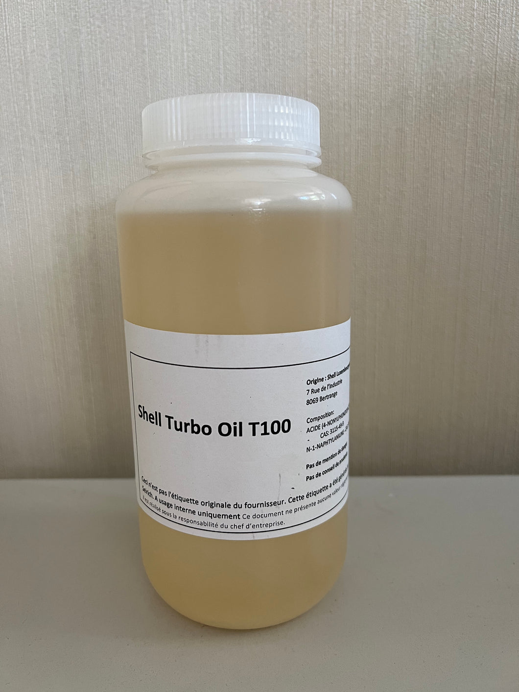 Litre d'huile d'imprégnation pour ébauches BP25 & FP20 - TURBO T100 - Soenen Industrie